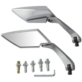 Specchietti Per Oto, 2 Pezzi Specchietti Laterali E Accessori Regolabile Specchietto Laterale - Foto 11