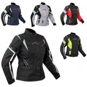 Lady Giacca Moto Donna Impermeabile Termica Sfoderabile Protezioni CE Touring