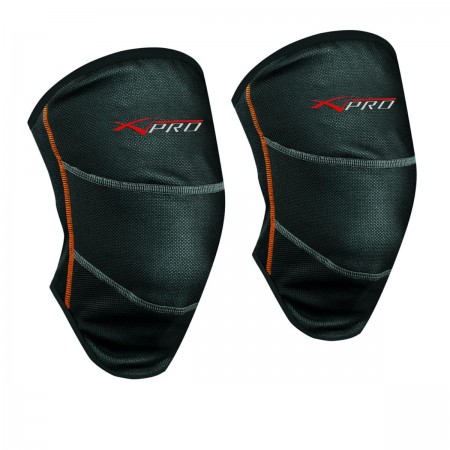 Ginocchiera Moto Protezione Ginocchia Tessuto Tecnico Anti Vento Termica Nero