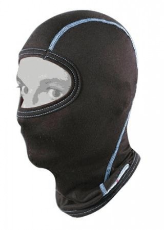 Sottocasco Cotone Moto Custom Scooter Traspirante Passamontagna Balaclava Nero