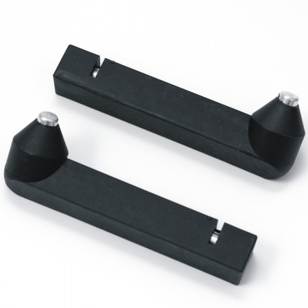 Adattatore Cavalletto Anteriore Alzamoto Acciaio Perno 20 mm Cromo