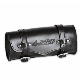 Borsa Moto Custom Barilotto Porta Attrezzi Chopper Nero