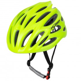 Casco Bici Ciclismo Regolabile Bike MTB Corsa Strada Mountain Bicicletta Fluo