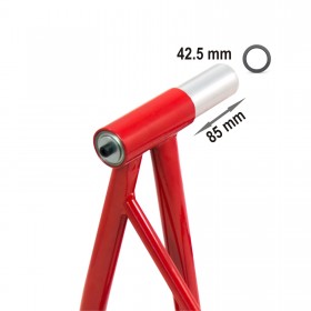 Adattatorre Perno Cavalletto Monobraccio Alzamoto Metallo 42.5 mm MV