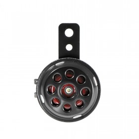 Claxon Clacson Scooter Moto Custom Naked Quad Ricambio Universale 12V  Nero