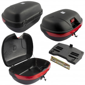 Set Specchietti Moto Area1 - Omologati E, Filettature M10/M8, Per Manubrio, Universali - Foto 6