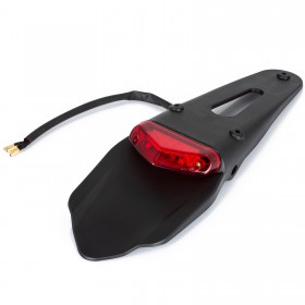 Fanale Posteriore Moto 12V 10 LED - E-Approved, Universale