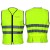 Gilet Alta Visibilita' Cartarinfrangnete Giallo Omologato Moto Auto Sicurezza