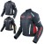 Moto Giacca Donna Sport Impermeabile Impermeabile Tessuto Riflettente