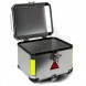 CAPONOSILV-Box-top-Case-Baule-Silver-Argento-Motorcycle-Sonic-Moto-Open