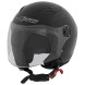BIKESTAR BLACK - Polycarbonate jet helmet specific designed for children