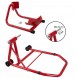 CM7600-CM7561RED-CR7210CHRO A-PRO Motorbike Paddock Stand Swing Arm Rear motorbike sonicmotoshop