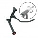 CM7562_Black - A-PRO Rear Paddock Single Stand Back Chock motorbike Motorbike sonicmotoshop