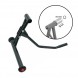 CM7562_Black - A-PRO Rear Paddock Single Stand Back Chock motorbike Motorbike sonicmotoshop