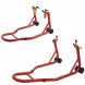 CM-7563-CM-7564 A-ProCavalletto Anteriore Posteriore Front Rear Stand Moto Motorcycle Sonic Moto Fork