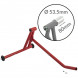 CM8000RED_CR8504SILV - Rear Stand Single Sided Pin 53.5mm