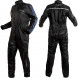 Motorcycle-Scooter-One-1-pc-Full-Body-Motorbike-Waterproof-Over-Rain-Suit-Blue-Composit