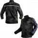 Rain-Jacket-Over-Coat-Lined-Scooter-Motorcycle-Warterproof-Motorbike-Blue-Composit