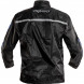 Rain-Jacket-Over-Coat-Lined-Scooter-Motorcycle-Warterproof-Motorbike-Blue-Back