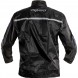 Rain-Jacket-Over-Coat-Lined-Scooter-Motorcycle-Warterproof-Motorbike-Blue-Back