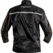 Rain-Jacket-Over-Coat-Lined-Scooter-Motorcycle-Warterproof-Motorbike-Orange-Back