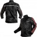 Rain-Jacket-Over-Coat-Lined-Scooter-Motorcycle-Warterproof-Motorbike-Red-Composit
