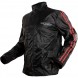 Rain-Jacket-Over-Coat-Lined-Scooter-Motorcycle-Warterproof-Motorbike-Red-Front