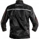 Rain-Jacket-Over-Coat-Lined-Scooter-Motorcycle-Warterproof-Motorbike-Red-Back