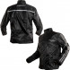 Rain-Jacket-Over-Coat-Lined-Scooter-Motorcycle-Warterproof-Motorbike-Silver-Composit