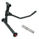 CM7562_Black - A-PRO Rear Paddock Single Stand Back Chock motorbike Motorbike sonicmotoshop