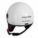 Jet Helmet Vision A-Pro Casco White Sonicmoto Back