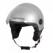 Jet Helmet Vision A-Pro Casco Silver Sonicmotoshop Front 