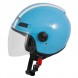 Jet Helmet Fever A-Pro Casco Blue Sonicmotoshop Side