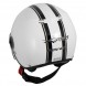 Jet Helmet Fever A-Pro Casco White Sonicmotoshop Back