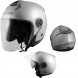 Duplex-Casco-Helmet-Motorcycle-Argento-Silver-A-Pro-Sonic-Moto-Set