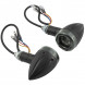 FR1452BLAC - Universal Direction Indicators Motorcycle Scooter Turn Signal Stop Running Light