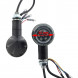 FR1452BLAC - Universal Direction Indicators Motorcycle Scooter Turn Signal Stop Running Light
