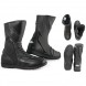 Freeway-A-Pro-Stivale-Boots-Nero-Bianco-Black-White-Motorcycle-Sonic-Moto