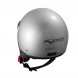 Gravity-Casco-Jet-Helmet-Motorcycle-Argento-Silver-A-Pro-Sonic-Moto-Back