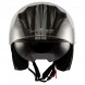 Jet Helmet York A-Pro Motorcycle Sonicmotoshop Black Grey