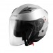 Kinetic-Casco-Helmet-Motorcycle-Argento-Silver-A-Pro-Sonic-Moto-Front
