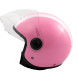 Jet Helmet Medley A-Pro Moto Pink White Sonicmotoshop Side
