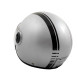 Jet Helmet Medley A-Pro Moto silver black Sonicmotoshop  A-pro  Back