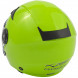 MIDWAYGREE - Casco jet in policarbonato Visiera Lunga Verde