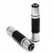 MP1819-Handlebar-Grips-Manopole-Motorcycle-Sonic-Moto-Silver-Argento