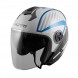 Openline-Casco-Helmet-Motorcycle-Bianco-White-Blue-Sonic-Moto-A-Pro-Front