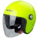 Punker-Helmet-Casco-Sonic-Moto-A-Pro-Motorcycle-Fluo-Giallo-Front