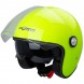 Punker-Helmet-Casco-Sonic-Moto-A-Pro-Motorcycle-Fluo-Giallo-Front