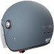 Punker-Helmet-Casco-Sonic-Moto-A-Pro-Motorcycle-Matt-Grey-Grigio-Opaco-Back
