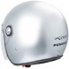 Punker-Helmet-Casco-Sonic-Moto-A-Pro-Motorcycle-Silver-Argento-Back